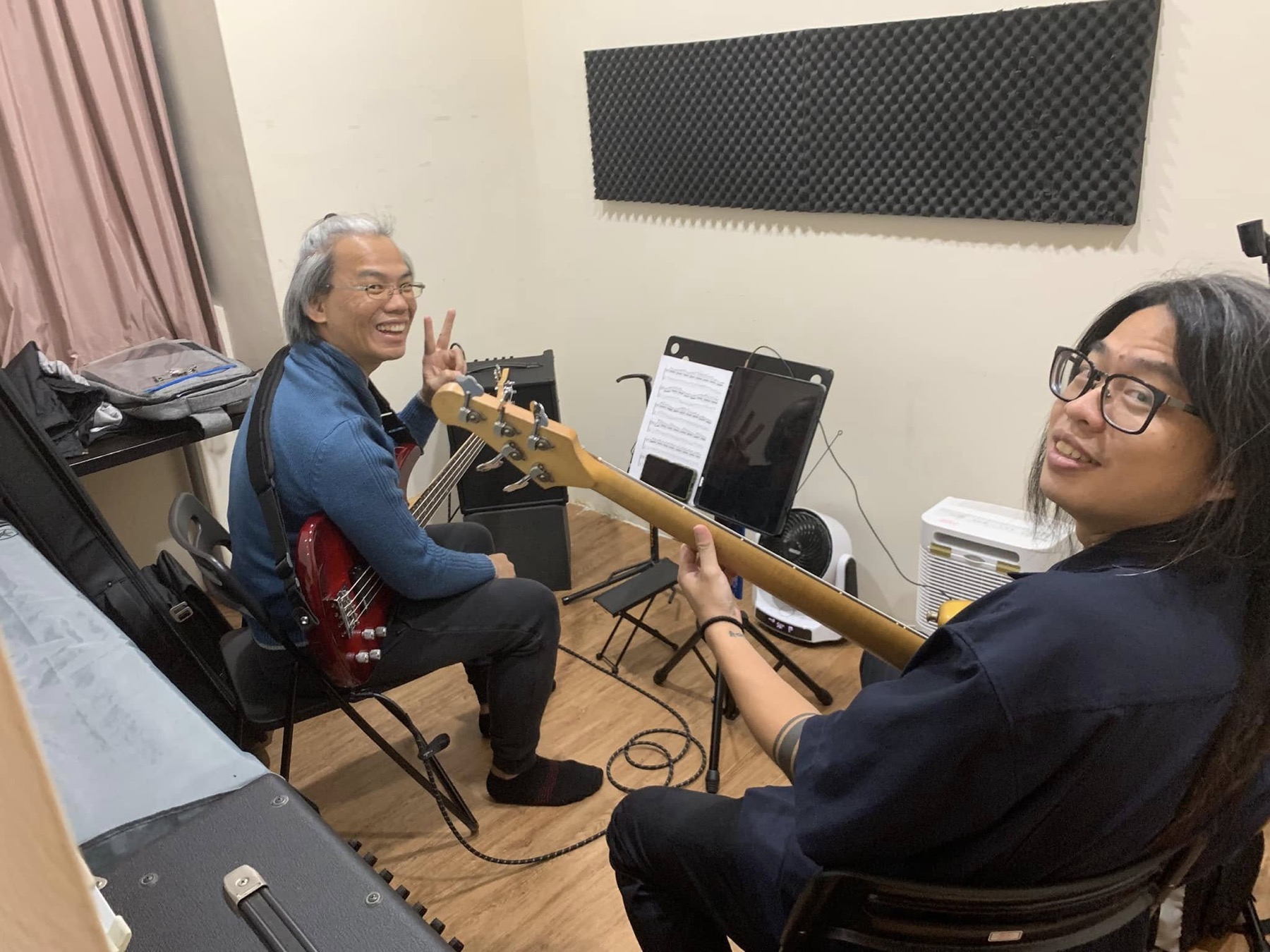 Bass課程上課現場